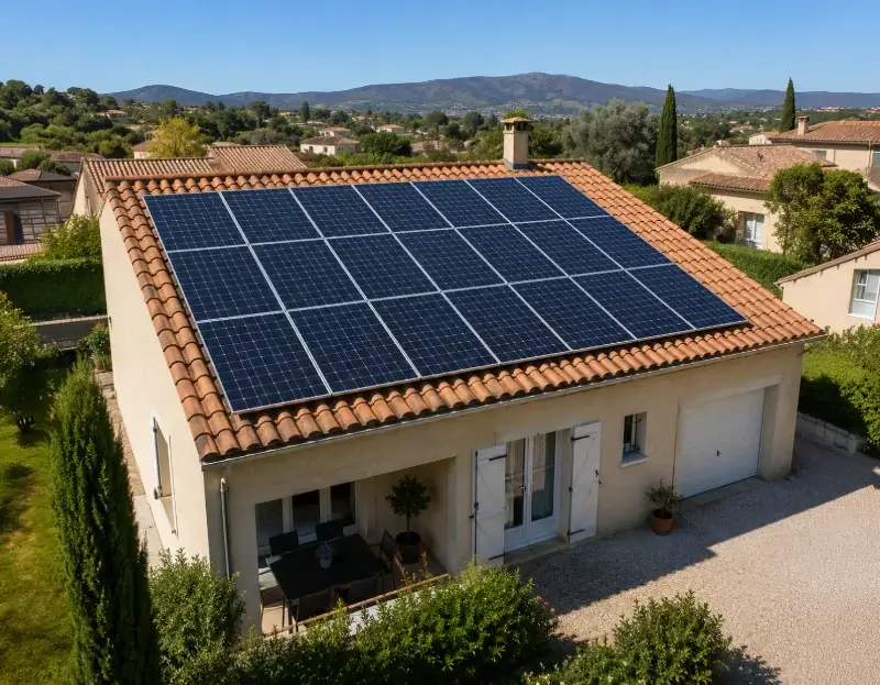 Prime à l'autoconsommation panneaux solaires Saint-Drézéry — aide financière de l'État